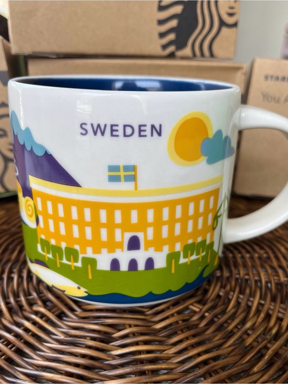 Starbucks You Are Here SWEDEN 🇸🇪 mug